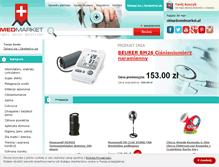 Tablet Screenshot of medmarket.pl